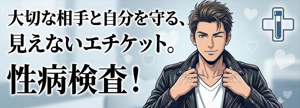 相手と自分を守る性感染症検査